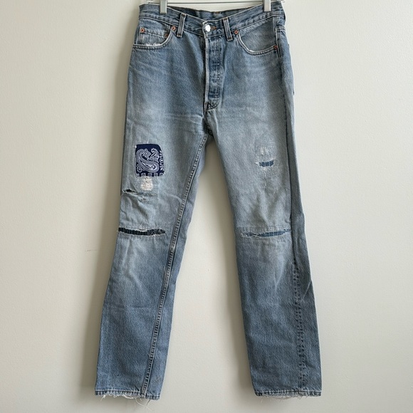 Vintage patchwork Levi’s - Picture 1 of 7